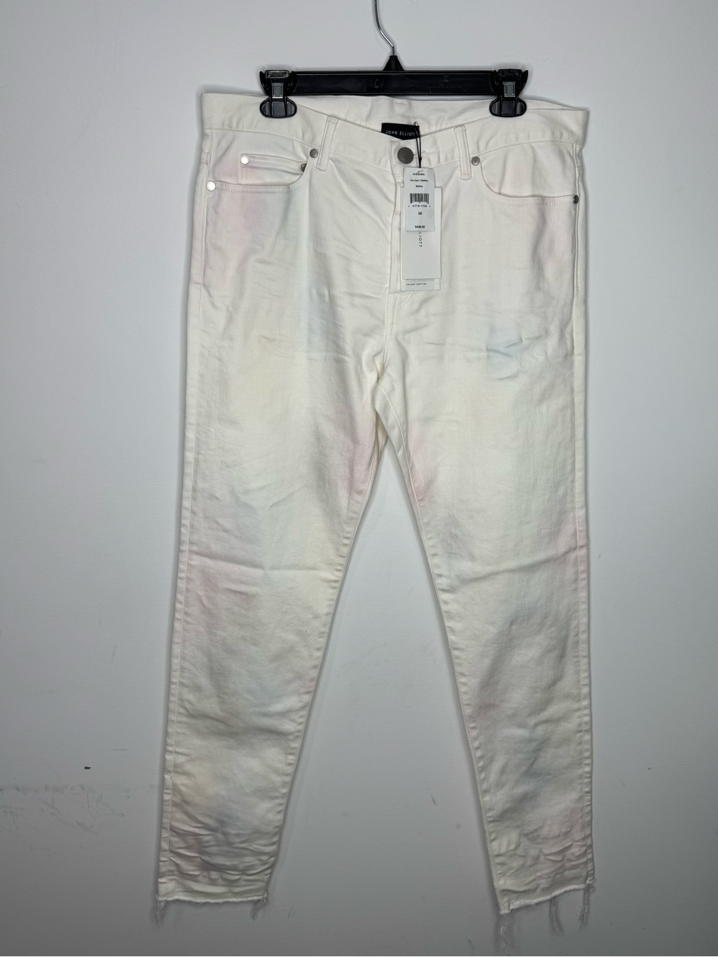 John Elliot The Cast 2 Skittles Jeans White Men’s 34